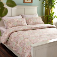 San Felice Light Pink Bedding Egyptian Cotton Bedding Luxury Bedding Duvet Cover Set
