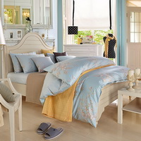 Sophie Light Blue Bedding Egyptian Cotton Bedding Luxury Bedding Duvet Cover Set