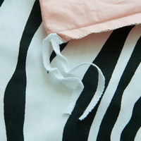 I Love Zebra Nude Zebra Print Bedding Animal Print Bedding Duvet Cover Set