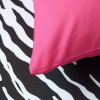 I Love Zebra Rose Zebra Print Bedding Animal Print Bedding Duvet Cover Set