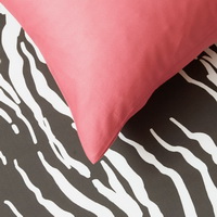 I Love Zebra Wine Zebra Print Bedding Animal Print Bedding Duvet Cover Set