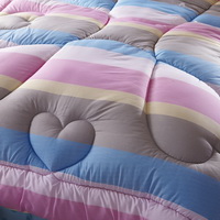 Rainbow Candy Multicolor Comforter Down Alternative Comforter Cheap Comforter Teen Comforter