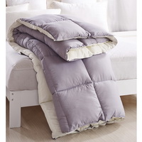 Gray And White Comforter Down Alternative Comforter Kids Comforter Teen Comforter