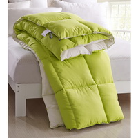 White And Green Comforter Down Alternative Comforter Kids Comforter Teen Comforter