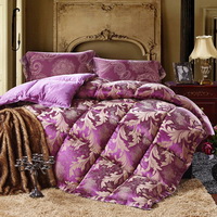 Victoria Purple Comforter Luxury Comforter Down Alternative Comforter