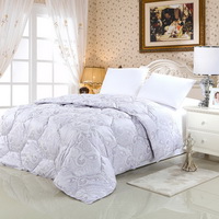 Water Cube Silver Gray Down Comforter