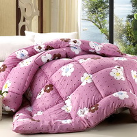 Flower Language Purple Comforter