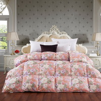 National Beauty And Heavenly Fragrance Orange Duck Down Comforter