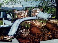 Cheetah Duvet Cover Set 3D Bedding