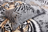 Jungle King Tiger Duvet Cover Set 3D Bedding