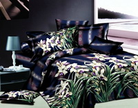 Orchid Duvet Cover Set 3D Bedding