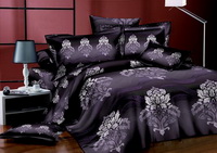 Succinct Flowers Duvet Cover Set 3D Bedding
