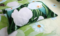 Spathiphyllum Green Bedding 3D Duvet Cover Set