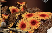 Sunflowers Bloom Bedding 3D Duvet Cover Set