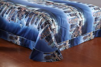Fashion Capital Blue Bedding 3d Duvet Cover Set