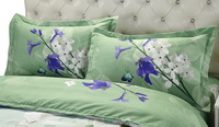 Lilac Green Bedding 3D Duvet Cover Set