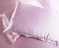 English Style Pink Duvet Cover Set Silk Bedding Luxury Bedding