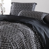 Eternal Love Black Style2 Duvet Cover Set Silk Bedding Luxury Bedding