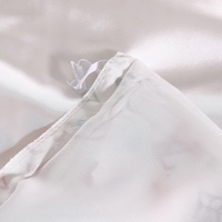 Eternal Love White Duvet Cover Set Silk Bedding Luxury Bedding