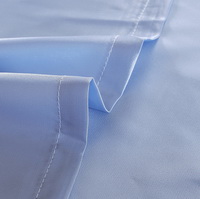 Great Taste Sky Blue Duvet Cover Set Silk Bedding Luxury Bedding