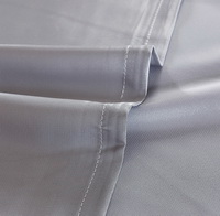 Trendy Stripe Silver Gray Duvet Cover Set Silk Bedding Luxury Bedding