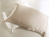 Beautiful Stripes Beige Silk Bedding Modern Bedding