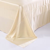 Plaids Beige Silk Bedding Modern Bedding