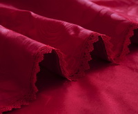 Fragrance Of Flowers Red Luxury Bedding Wedding Bedding