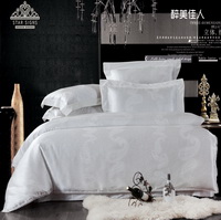 Jazz Music White Luxury Bedding Wedding Bedding
