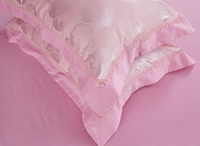 Leaves Pink Luxury Bedding Wedding Bedding