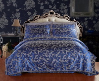 Orlandi Blue Luxury Bedding Wedding Bedding