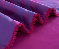 Simple Trend Purple Luxury Bedding Wedding Bedding