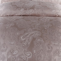 Elizabeth Fleshcolor Jacquard Damask Luxury Bedding