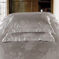 Fresh Fragrance Grey Jacquard Damask Luxury Bedding