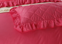 Brick Red Girls Bedding Princess Bedding Modern Bedding
