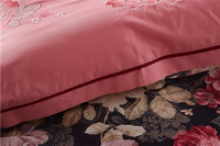 Carnival Bean Red Flowers Bedding Luxury Bedding