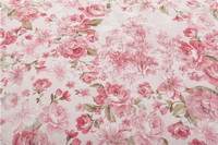 Rosemaries Pink Flowers Bedding Luxury Bedding