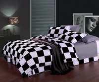 Millais Lattices Black And White Bedding Classic Bedding