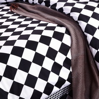 Ronnie Skew Lattices Black And White Bedding Classic Bedding