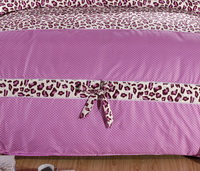 Cheetah Print Pink Princess Bedding Teen Bedding Girls Bedding