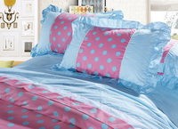 The Circles Sky Blue Princess Bedding Teen Bedding Girls Bedding