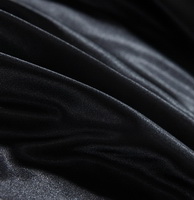 Pure Enjoyment Black Silk Bedding Silk Duvet Cover Set