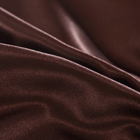 Pure Enjoyment Dark Coffee Silk Bedding Silk Duvet Cover Set