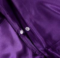 Pure Enjoyment Dark Violet Silk Bedding Silk Duvet Cover Set