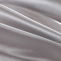 Pure Enjoyment Silver Grey Silk Bedding Silk Duvet Cover Set