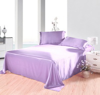 Pure Enjoyment Violet Silk Bedding Silk Duvet Cover Set