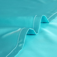 Amorous Feelings Water Blue Silk Duvet Cover Set Silk Bedding