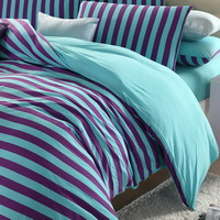 Blue Ocean Aquamarine Knitted Cotton Bedding 2014 Modern Bedding