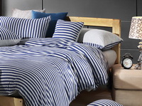 Warsaw Blue Knitted Cotton Bedding 2014 Modern Bedding