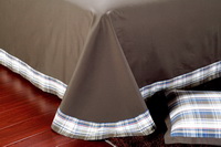 Earth Fantasy Brown Tartan Bedding Stripes And Plaids Bedding Luxury Bedding